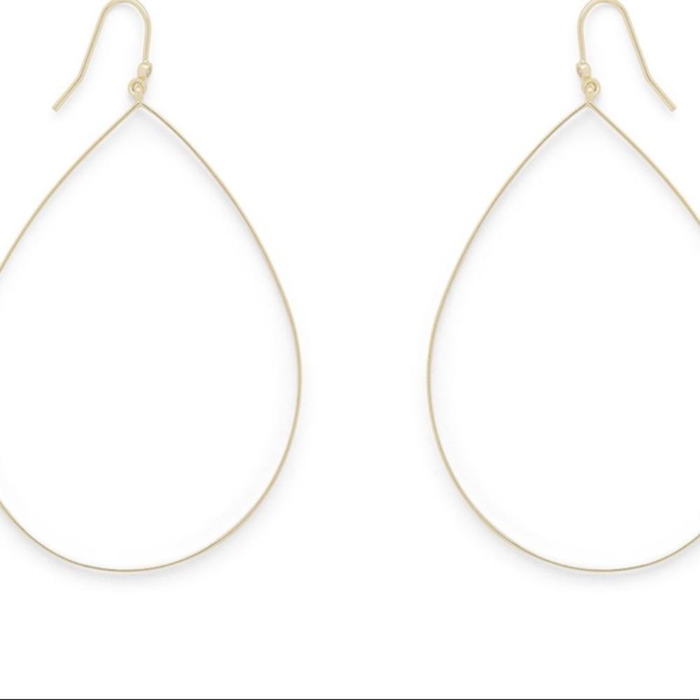 Sophie Harper tear drop hoops